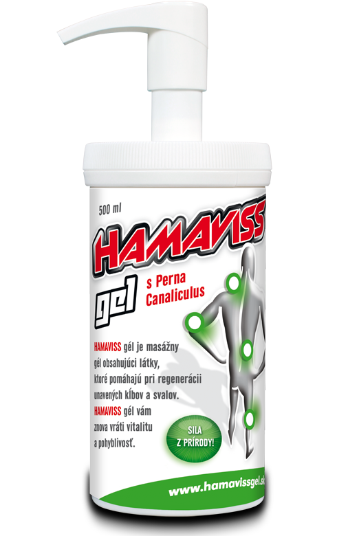 HAMAVISS gel 500 ml s dávkovačom pre lekárne
